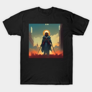 Crusader Assassin | Comics Style T-Shirt